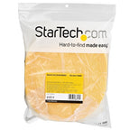 StarTech.com HKLP100YW cable tie Hook & loop cable tie Nylon Yellow 1 pc(s)
