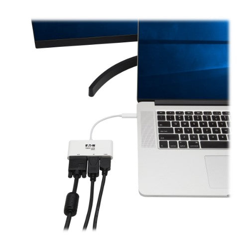 Tripp Lite U444-06N-HVDPW USB graphics adapter 3840 x 2160 pixels White