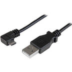 StarTech.com USBAUB50CMRA USB cable USB 2.0 19.7" (0.5 m) USB A Micro-USB A Black