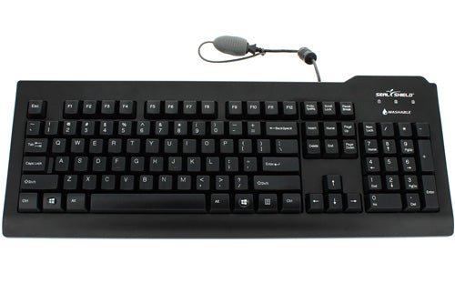 Seal Shield SSKSV208ES keyboard Universal USB QWERTY Spanish Black