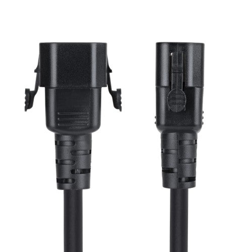 StarTech.com C14LC1318G10ABK6FT power cable Black 70.9" (1.8 m) C14 coupler C13 coupler