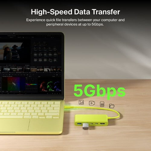 Belkin AVC022FQSGY USB Type-C 5000 Mbit/s Green