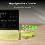 Belkin AVC022FQSGY USB Type-C 5000 Mbit/s Green