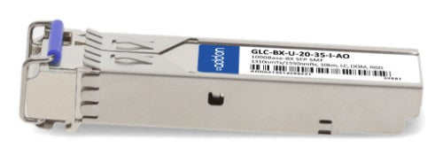 AddOn Networks GLC-BX-U-20-35-I-AO network transceiver module Fiber optic 1000 Mbit/s SFP