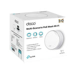 TP-Link DECO X50-POE(1-PACK) mesh wi-fi system Dual-band (2.4 GHz / 5 GHz) Wi-Fi 6 (802.11ax) White 2 Internal