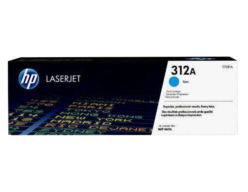 CF381A (312A) Toner cyan, 2.7K pages