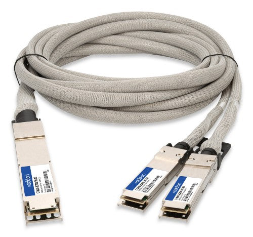 AddOn Networks C-O800-2Q400-1M-AO InfiniBand/fibre optic cable 39.4" (1 m) OSFP 2x QSFP112 DAC Gray