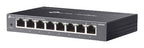 TP-Link Omada ES208G network switch Managed L2 Gigabit Ethernet (10/100/1000) Black