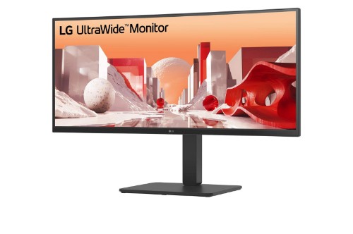 LG 34BA85QE-B computer monitor 34" 3440 x 1440 pixels Wide Quad HD LCD Black
