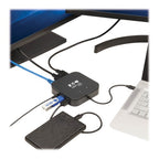 Tripp Lite MTB3-DOCK-04 laptop dock/port replicator Wired Thunderbolt 3 Black