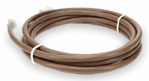 AddOn Networks ADD-10FCAT6A-BN networking cable Brown 120.1" (3.05 m) Cat6a U/UTP (UTP)