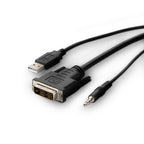 Belkin F1DN1CCBL-DH10t KVM cable Black 118.1" (3 m)