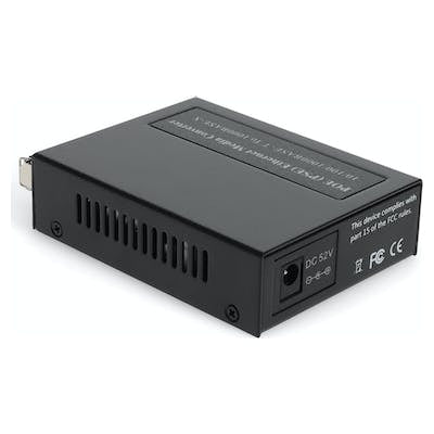 AddOn Networks ADD-GMC-SX-2RJLC-POE+ network media converter 1000 Mbit/s 850 nm Black