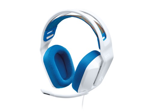 Logitech G 981-001017 headphones/headset Wired Head-band Gaming White