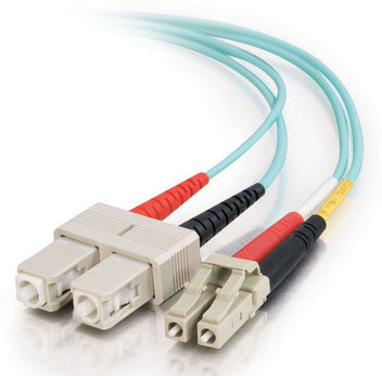 Axiom AXG92744 InfiniBand/fibre optic cable 196.9" (5 m) LC SC Blue