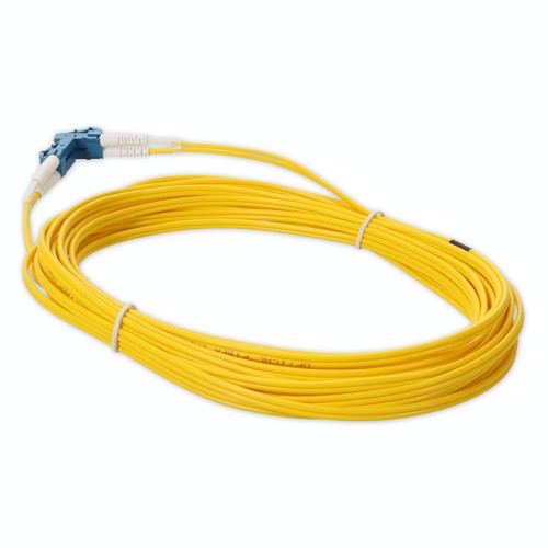 AddOn Networks ADD-LC-LC-5-5M9SMF fiber optic cable 216.5" (5.5 m) OFNR OS2 Yellow