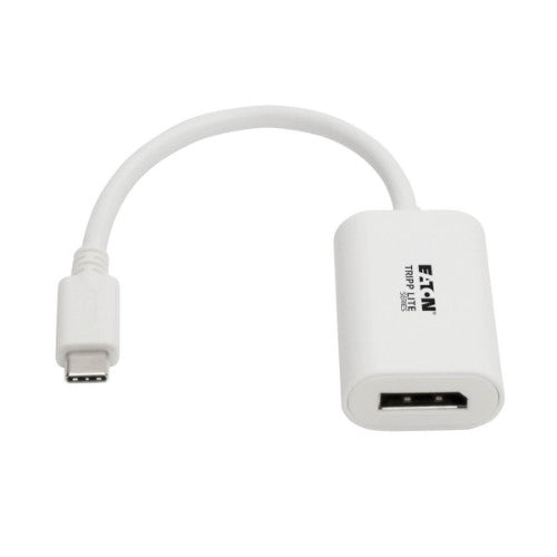 Tripp Lite U444-06N-DP4K6W video cable adapter 5.91" (0.15 m) USB Type-C DisplayPort White