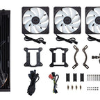 Cooler Master MasterLiquid 360L Core ARGB Processor Liquid cooling kit 4.72" (12 cm) Black