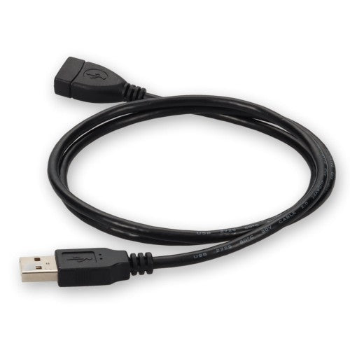 AddOn Networks USBEXTAA5MF USB cable USB 2.0 59.8" (1.52 m) USB A Black
