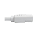 Tripp Lite P005-002-AWH power cable White 23.6" (0.6 m) C14 coupler C13 coupler