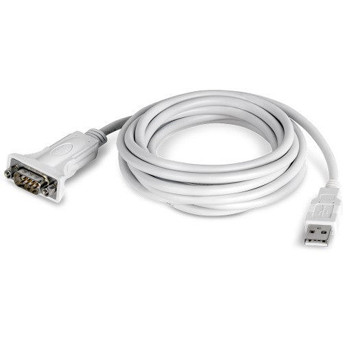 Trendnet TU-S910 cable gender changer USB Type A RS-232 White