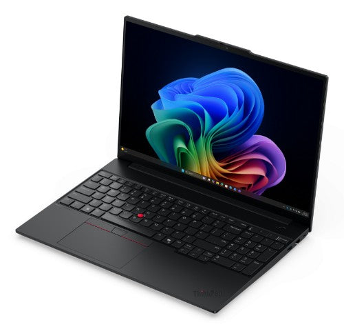 Lenovo ThinkPad E16 Gen 4 (AMD) Copilot+ PC AMD Ryzen™ AI 5 330 Laptop 16" WUXGA 16 GB DDR5-SDRAM 256 GB SSD Wi-Fi 7 (802.11be) Windows 11 Pro Black English