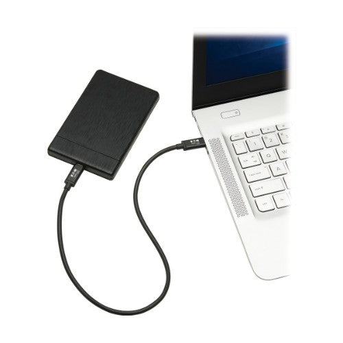 Tripp Lite MTB3-00M5-5A-B Thunderbolt cable 19.7" (0.5 m) 40 Gbit/s Black