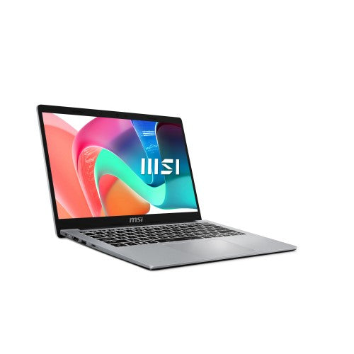 MSI Modern 14 F1MG-011US Intel Core 7 150U Laptop 14" Full HD 16 GB DDR4-SDRAM 1 TB SSD Wi-Fi 6E (802.11ax) Windows 11 Pro Silver