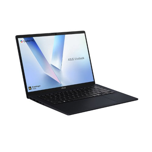 ASUS Vivobook 16 X1607QA-DS54 Copilot+ PC Snapdragon X1-26-100 Laptop 16" WUXGA 16 GB LPDDR5x-SDRAM 512 GB SSD Wi-Fi 6E (802.11ax) Windows 11 Home Blue