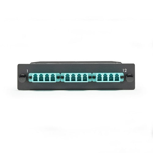 Black Box OM3 50-Micron fiber optic adapter MTP 2 pc(s)