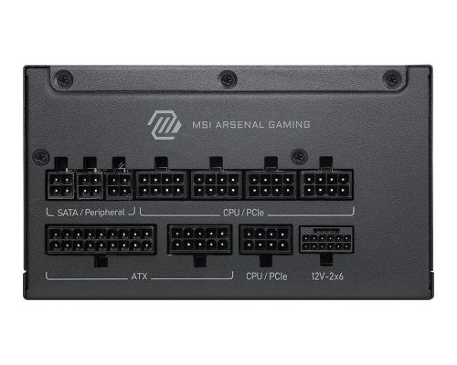 MSI MAG A1000PLS PCIE5 power supply unit 1000 W 24-pin ATX ATX Black