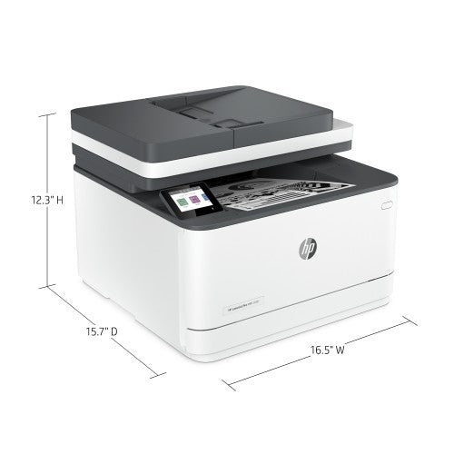 HP LaserJet Pro 3101fdw Wireless Multifunction Black and white Printer, Copier, Scanner; Duplex