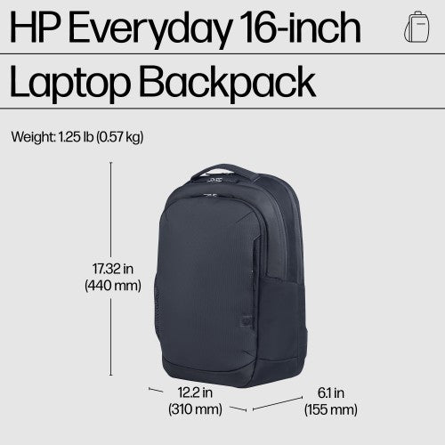 HP Everyday 16-inch Laptop Backpack