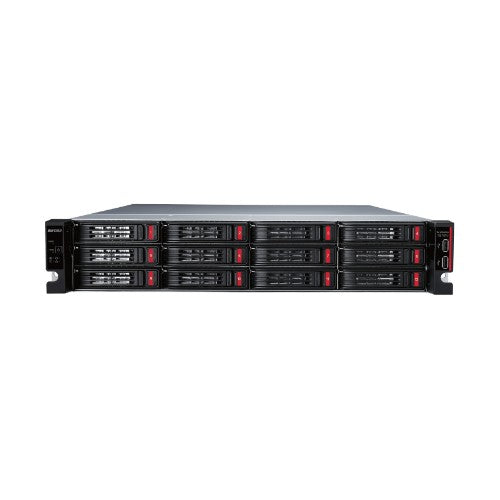 Buffalo TeraStation TS71210 NAS Rack (2U) Intel® Xeon® 16 GB DDR4 32 TB HDD Black, Gray