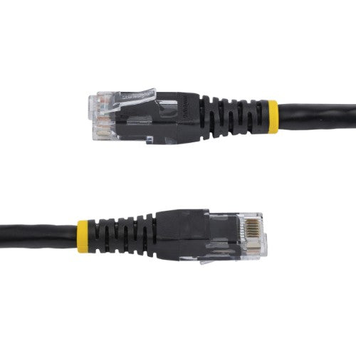 StarTech.com C6PATCH5BK networking cable Black 59.1" (1.5 m) Cat6 U/UTP (UTP)