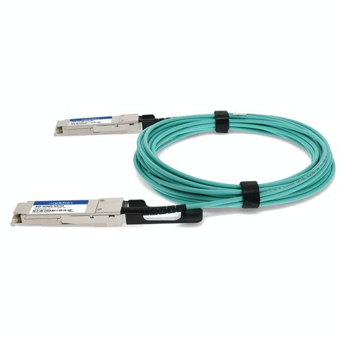 AddOn Networks ADD-QCIQPA-AOC2M InfiniBand/fibre optic cable 78.7" (2 m) QSFP+ Aqua color