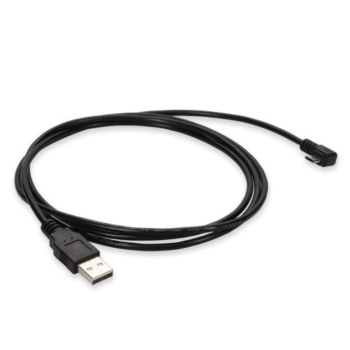 AddOn Networks USB2MICROUSBRT6 USB cable USB 2.0 72" (1.83 m) USB A Micro-USB B Black