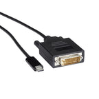 Black Box VA-USBC31-DVID-006 video cable adapter 70.9" (1.8 m) USB Type-C DVI-D