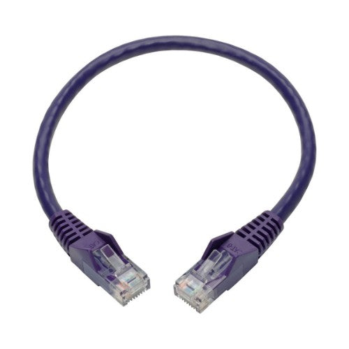 Tripp Lite N201-001-PU networking cable Purple 11.8" (0.3 m) Cat6 U/UTP (UTP)