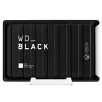 Western Digital Black D10 external hard drive 12 TB 7200 RPM USB Type-A / Micro-USB B 3.2 Gen 1 (3.1 Gen 1) Black, White