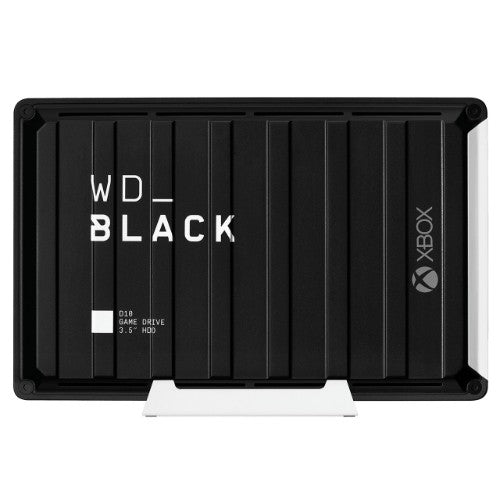 Western Digital Black D10 external hard drive 12 TB 7200 RPM USB Type-A / Micro-USB B 3.2 Gen 1 (3.1 Gen 1) Black, White