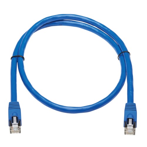 Tripp Lite N261P-003-BL networking cable Blue 35.8" (0.91 m) Cat6a F/UTP (FTP)