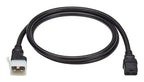 Eaton P036-EN6 power cable Black 70.9" (1.8 m) C20 coupler C19 coupler