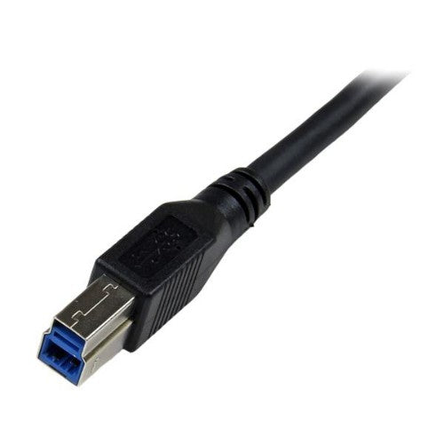 StarTech.com USB 3.0A - USB 3.0B, 1m USB cable USB 3.2 Gen 1 (3.1 Gen 1) 39.4" (1 m) USB A Micro-USB B 5 Gbit/s Black