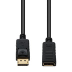 AddOn Networks DISPLAYPORTMF6F DisplayPort cable 72" (1.83 m) Black