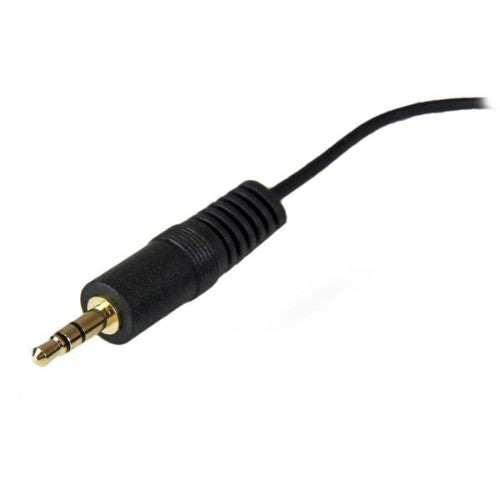 StarTech.com 12ft 3.5mm audio cable 145.7" (3.7 m) Black - Buy IT Solutions