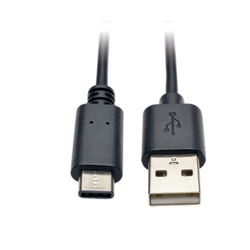 Tripp Lite U038-003 USB cable USB 2.0 35.8" (0.91 m) USB A USB C 0.48 Gbit/s Black