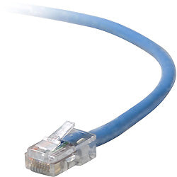 Belkin RJ45 Cat5e Patch cable, 0.45m networking cable Blue 17.7" (0.45 m) U/UTP (UTP)