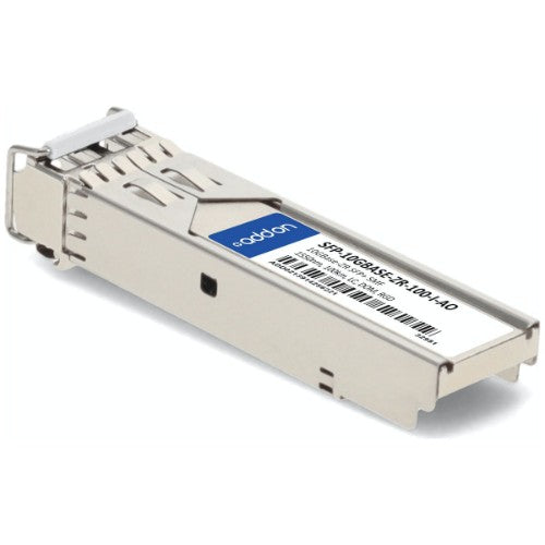 AddOn Networks SFP-10GBASE-ZR-100-I-AO network transceiver module Fiber optic 10000 Mbit/s SFP+ 1550 nm