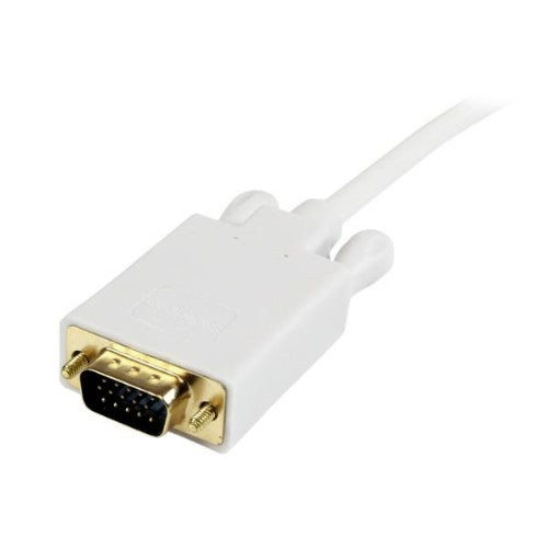 StarTech.com MDP2VGAMM10W video cable adapter 118.1" (3 m) mini DisplayPort VGA (D-Sub) White